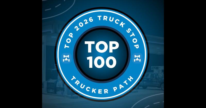 Trucker Path names 2026 top 100 truck stops.